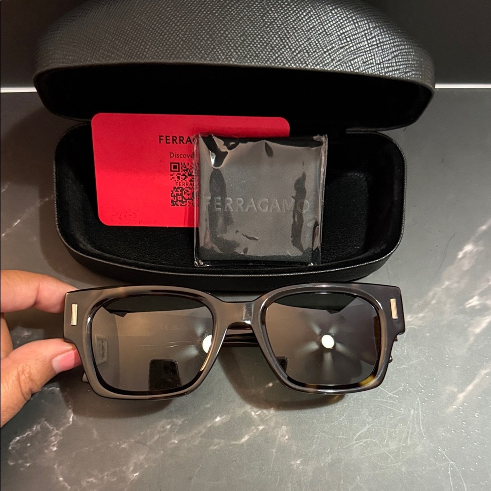 Ferragamo Tortoise Sunglasses - SF2010S